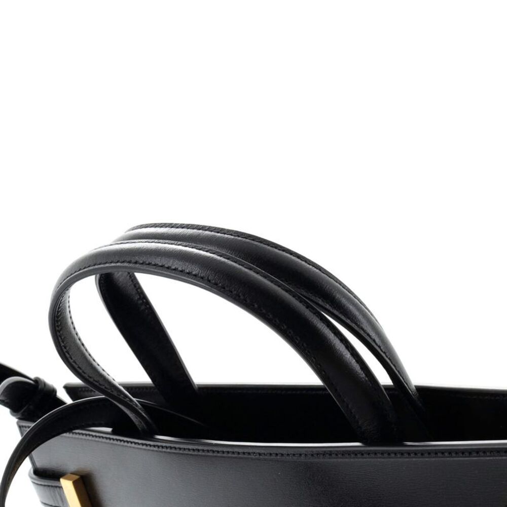 Saint Laurent Manhattan Tote Leather Small Black - Picture 6 of 8